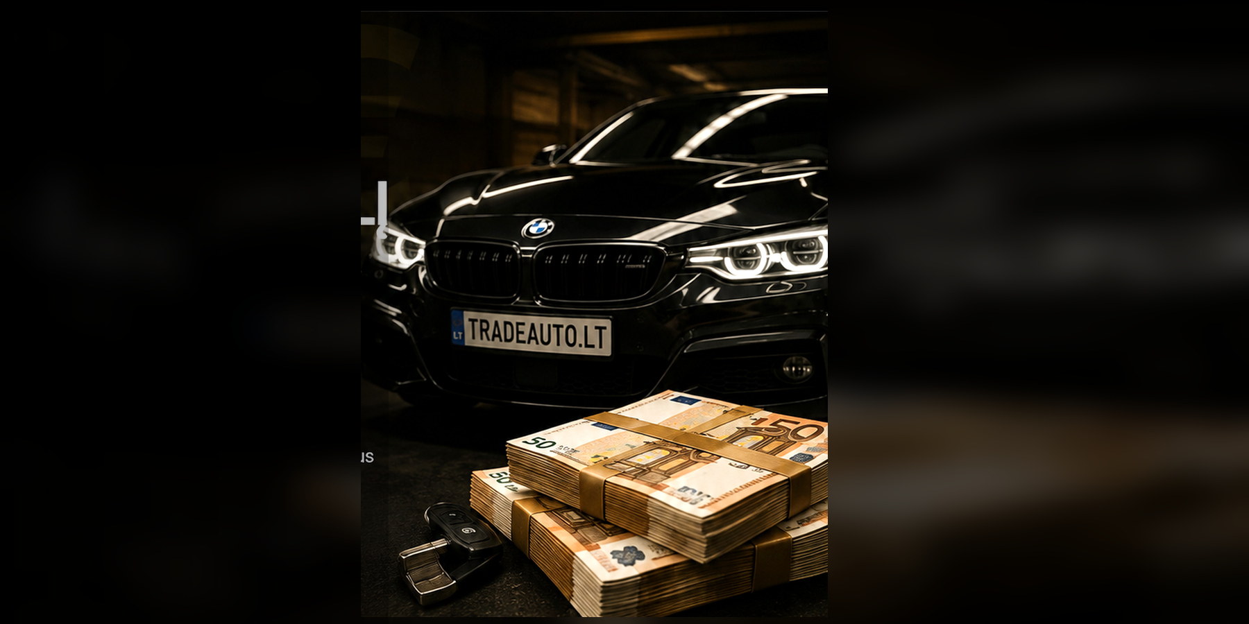 TradeAuto automobilis ir pinigai